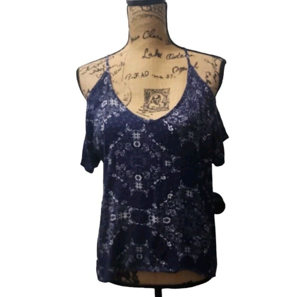 Rue 21 Womens XL Cold Shoulder Blouse